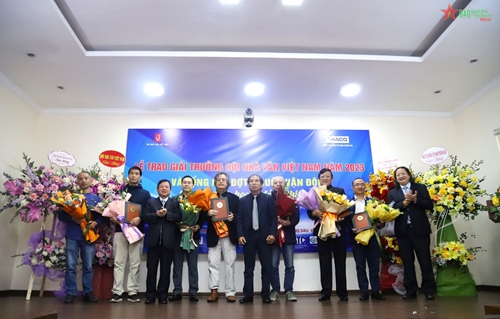 Trao giải các tác phẩm đoạt Giải thưởng Hội Nhà văn Việt Nam năm 2023